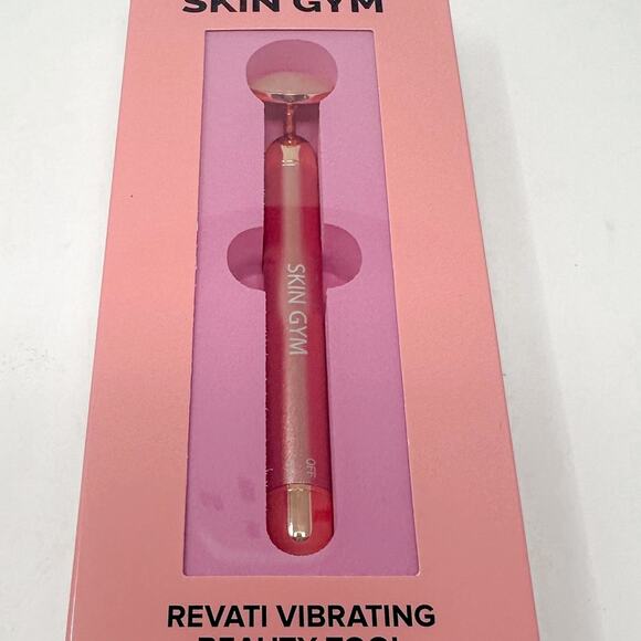 NEW in box Skin Gym Rose Quartz Revati Vibrating Beauty Tool, MSRP $59 - Picture 4 of 9